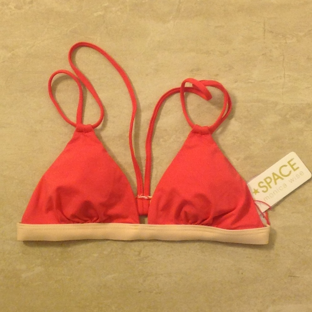 L*space bikini top pink XS